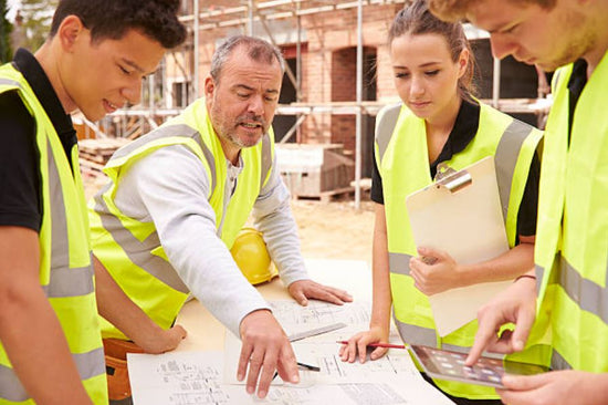 Team Planning A Scaffolding Job