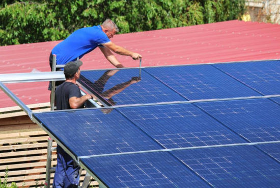 Scaffolding For Solar Installs 